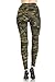 Leggings Depot High Waisted Camouflage & Multiple Print Leggings for Women-Full Length-N021, Camouflage Army, One Size