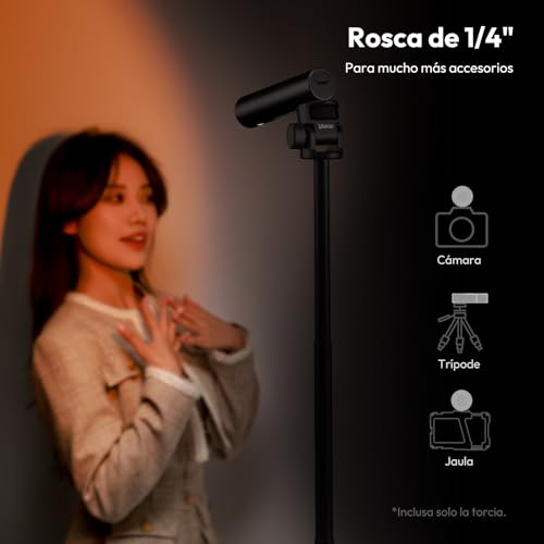 Linterna de Fotografía LED Bicolor Regulable Ulanzi LM07 con Batería 6