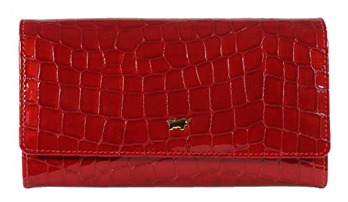 Braun Büffel Verona Portefeuille Rouge Cover