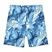 Sletend Marble Blue Girls’ Comfy Lined Shorts Lightweight & Skin-Friendly Cotton for All-Day Comfort Ideal for Travel Beach or Home Lounging Toddler Sizes