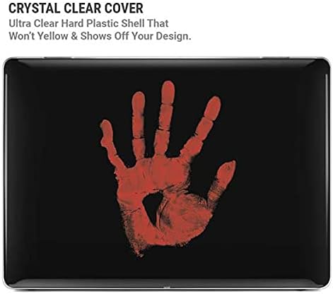 Skinit Case + Skin Compatible with MacBook Air 13in M1 (2021) Originally Designed Bloody Handprint Design