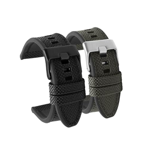 Bracelet compatible Diesel DZ7395 DZ7396 nylon silicone