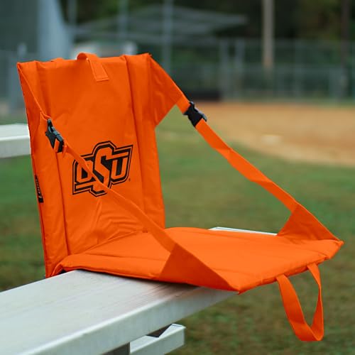 Image of Logo Brands Officially Licensed NCAA Unisex Stadium Seat, One Size, Team Color