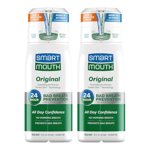 SmartMouth Original Zinc Activated Mouthwash - Instant...