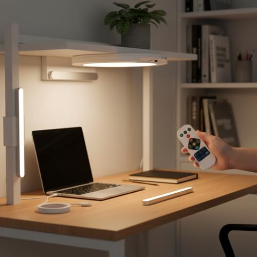 Luces magnéticas con control remoto para iluminar armarios sin cables 2