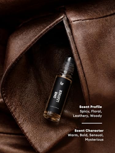 Image of EM5 Set of 4 Pure Perfume Oil (Attar) Roll-On Masculine Set - FDA Approved, Skin Safe, IFRA Compliant | Alcohol Free & Travel Friendly | Nomade, Woody Oud, Omb Leather & Afgano | Strong & Long Lasting Roll On Perfume | Luxury Gift For Men | 3ml x 4