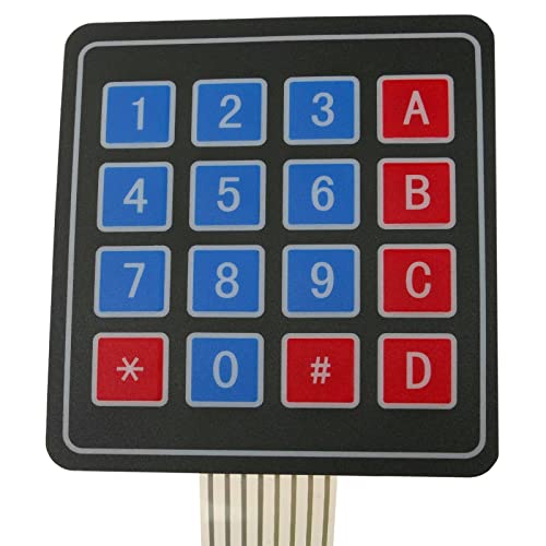 CableMarkt - Clavier matriciel 4x4 avec 16 Touches à Membrane DWT-0259 Cover