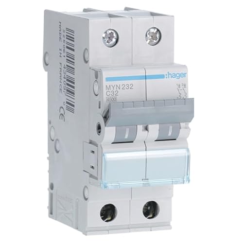 Interr. Autom.2P 32A 4.5Ka C 2M Myn232