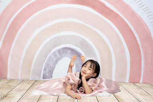 Kate Photography Floor Mats Light Brown Wood Newborn Photography Props Rubber Floor Mat Flooring Backdrop for Photo Studio 5x4ft