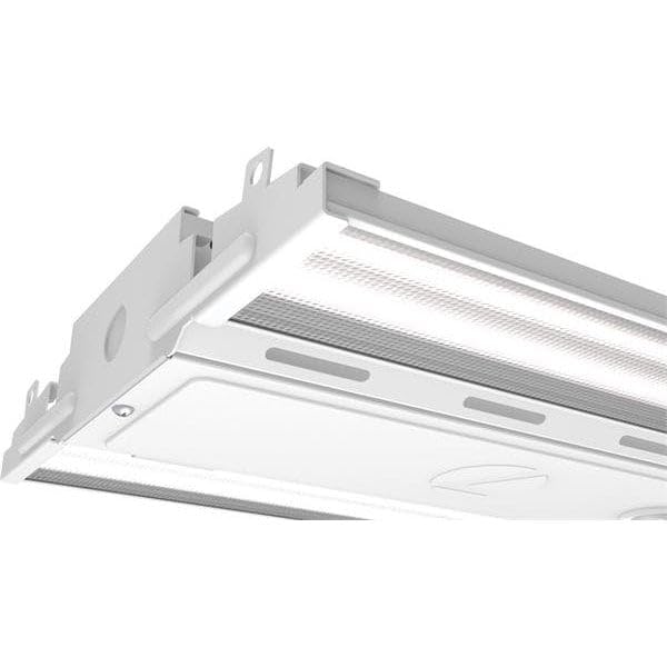 Image of Lithonia Lighting Compact Pro LED High Bay Light, Ceiling Lighting Fixture, Adjustable 12000 /15000 /18000 Lumens, Selectable 4000K /5000K, MVOLT 120-277V (CPHB ALO13 MVOLT SWW9 80CRI DWH)