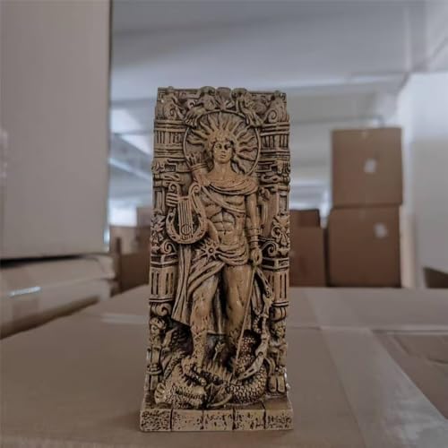 Estatua de Apolo mitología griega resina 17.5 cm miniatura 4
