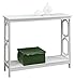 Convenience Concepts Omega Console Table, White