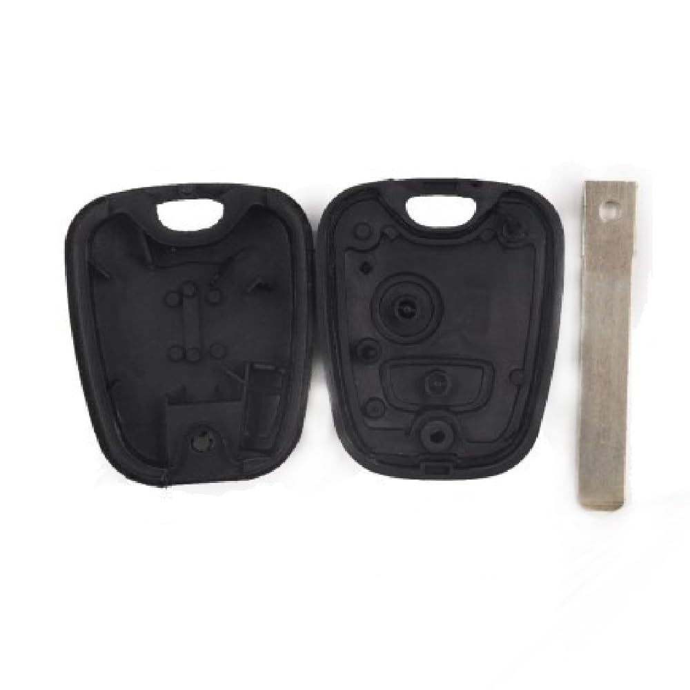 Guscio Chiave Auto 2 Pulsanti Per Citroen C1/C2/C3 (2003-2006) E Peugeot 307/407/Partner – Senza Elettronica - copertina