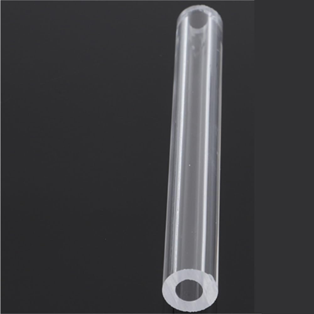 Clear Acrylic Tube， Acrylic Transparent Tube 50-90mm OD x 50cm Length for Aquarium Garden Watering Protected Flexible(50MM*50CM)