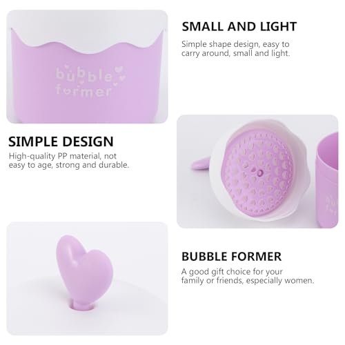 DEARMAMY Máquina de espuma para lavagem facial, de espuma facial, máquina de espuma de marshmallow,