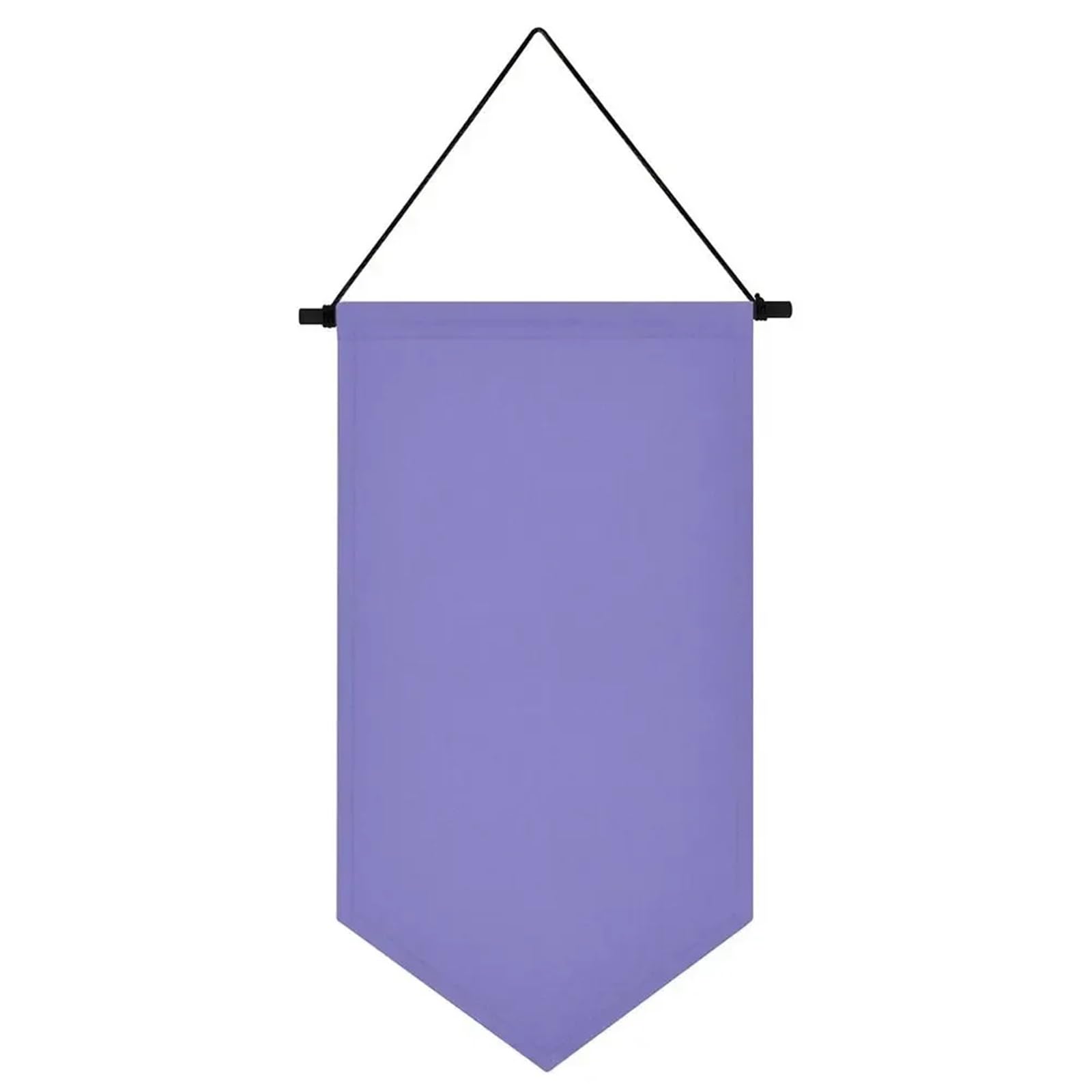 Maryear Purple Pin Wall Display 6Pcs Triangle Flag Wall Hanging Canvas Brooch Pin Display Multifunctional Badge Storage Pennant(Purple)
