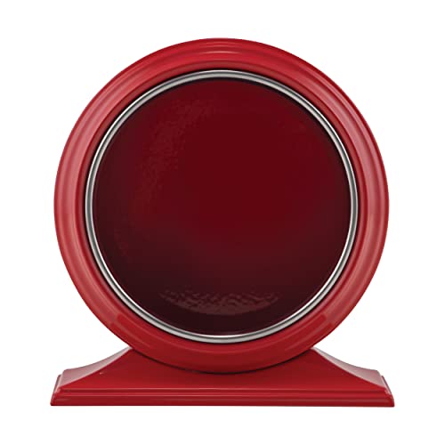 Tim Holtz Christmas Holiday Idea-Ology Curio Clock Glossy Red #TOP2