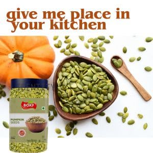 Image of BOKF Pumpkin Seeds + Sunflower Seeds Combo Pack | 100% Natural & Raw Superfoods | Rich in Protein, Fiber & Healthy Fats | Healthy Snacking & Weight Management Seeds (300g)