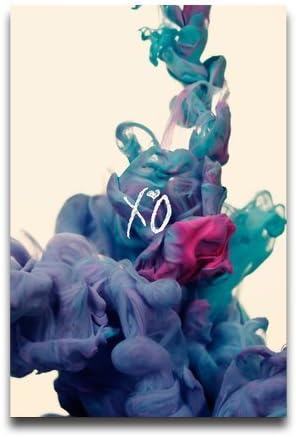 Custom Weeknd XO Photo Print Poster Standard Size 20x30 inch White WPT-2471