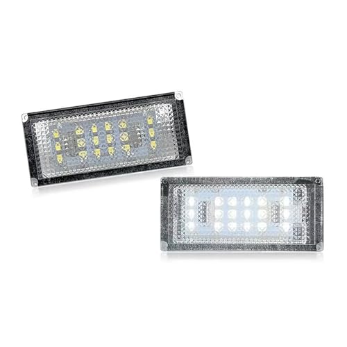 Luz LED matrícula E46 M3 Coupé 2005 lámpara impermeable de coche