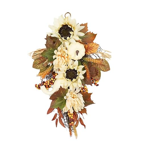 Voihamy Corona di zucca autunnale | ghirlanda