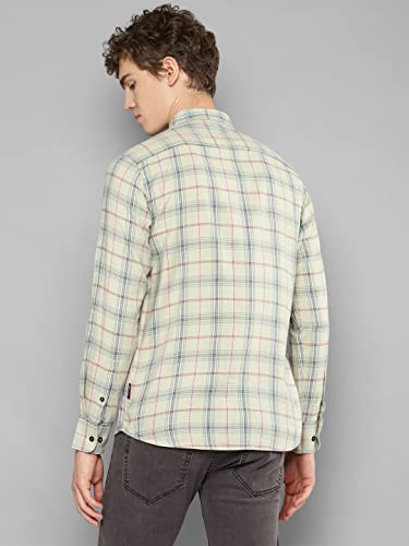 Image of Allen Cooper Checks Shirts for Men - 100% Cotton Comfort Fit Casual and Formal Shirt - Breathable, Soft, Classic Style (Multiple Colors)