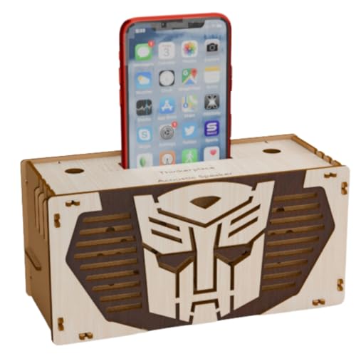Image of Transformer Acoustic Speaker DIY Kit | Build, Learn & Play | STEM Toy for Kids Age 6+ | Sound Learning Kit with Transformers Design | Fun Educational Game
