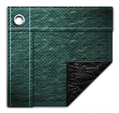 Buffalo Blizzard Ripstopper Green Winter Cover For 21-Foot Round Above-Ground Swimming Pool | 4-Foot Overlap | Additional Material Allows For Secure Installation #TOP2