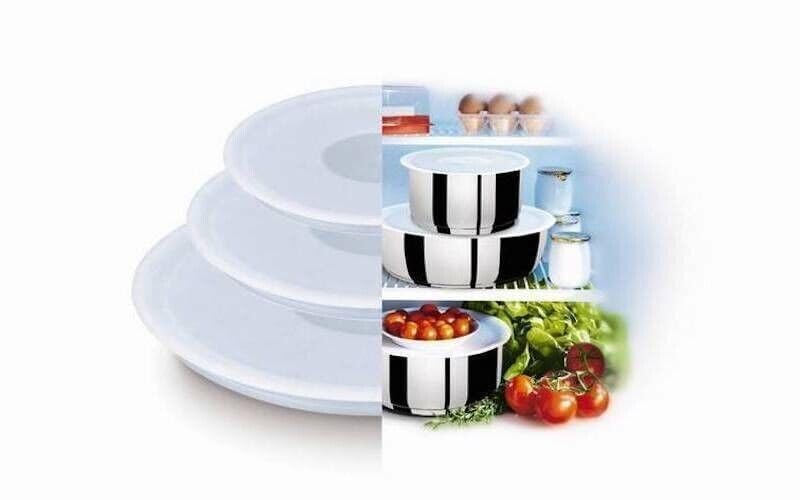 Tefal Ingenio Emotion - Set di 13 pentole e padelle con manici rimovibili, antiaderente, adatti a induzione, colore: Argento/Nero