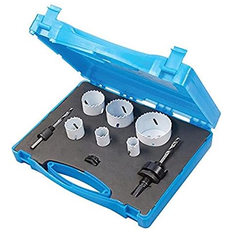 Silverline 595759 Bi-Metal Holesaw Kit 9 Pieces Cover