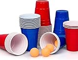 【Uso para Múltiples Actividades】La tazas de fiesta es muy adecuada para la celebración de eventos a gran escala, como cumpleaños, Navidad, Nochevieja y bodas, o tiene capacidades generales de servicio de alimentos, e incluso se puede usar a diario en casa.