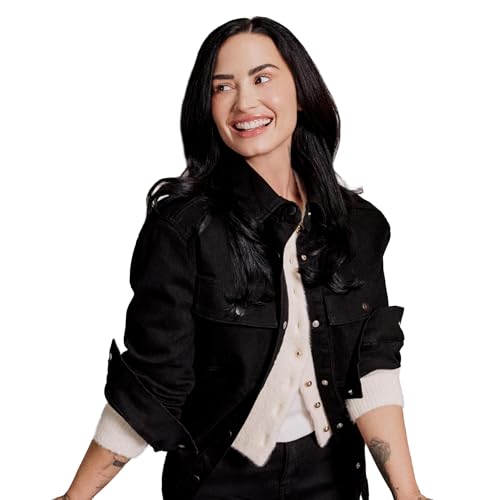 Amazon Essentials (La elección de Demi Chaqueta Tipo Camisa Vaquera de Corte Extragrande y Alto Gramaje Mujer, Negro, XL