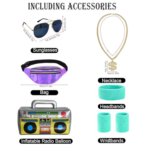 80s Track Suit for Men Women 90s Retro Windbreaker Suit 80s 90s Outfit Men Women 80s Tracksuit for Couples Neon Wind Suit2