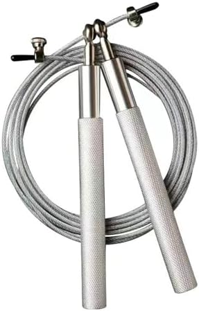 Corda de Pular Profissional, 3m, Cabo de Aço com Rolamento Speed,...