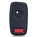 Keyecu Replacement Shell Folding Remote Key Case Fob 5 Button for Pontiac G8 2008-2009