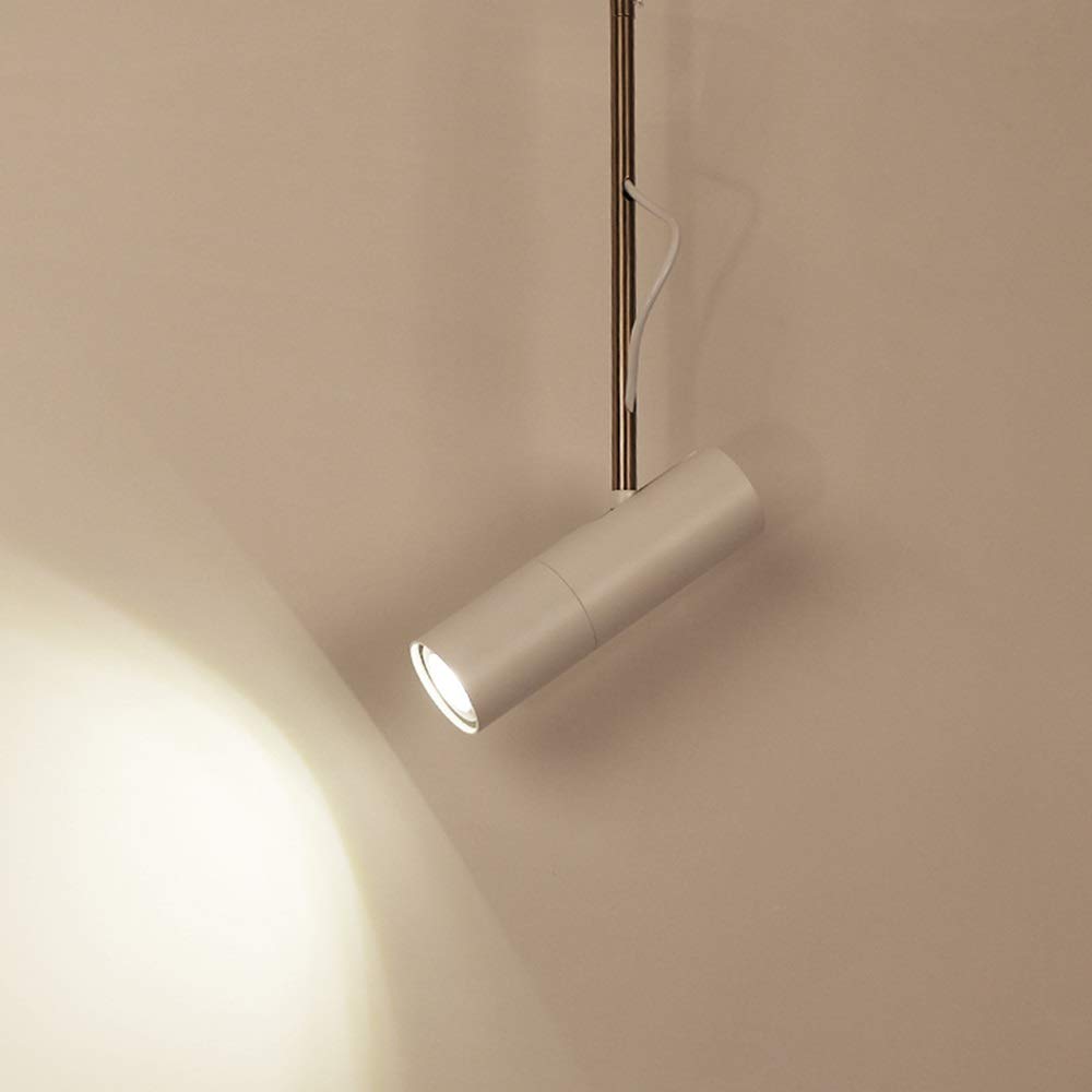 Aplique de pared nórdico blanco moderno de 20cm para foco de restaurante