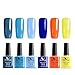Venalisa 6 Pcs Lot Professional UV Gel Polish Set UV LED Soak Off Manteau Couleur Vernis À Ongles Topcoat Gel De Manucure Gel Ongles Gel Base