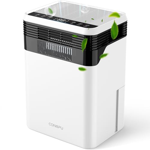 CONOPU Deumidificatore 3000ml, Deumidificatore Casa per 30m², 3 Modalità...