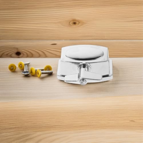 Abrazadera para Tom compatible, 52 mm, metal plateado miniatura 6