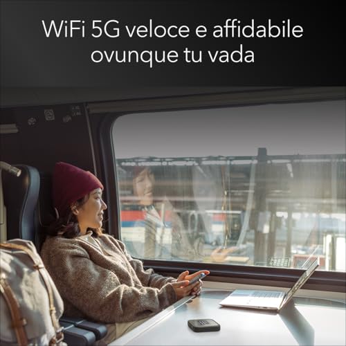 Netgear Nighthawk M3 Router 5G Con Sim, Modem Portatile, Saponetta Wifi 5G Per Casa, Hotspot E Wifi 6, Collega Fino A 32 Dispositivi (MH3150) - 3