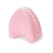 BUONSON Almohada para Piernas y Rodilla con 2 Fundas Transpirable - Cojin Ortopédica con Espuma de Memoria para Dormir de Lado - Alivia el Dolor de Espalda, Cadera y Articulaciones (Rosa)