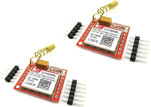 Ya en mundofriki.es: TECNOULAB 2 uds. Módulo SIM800L GPRS gsm Antena PCB Placa SIM Banda cuádruple