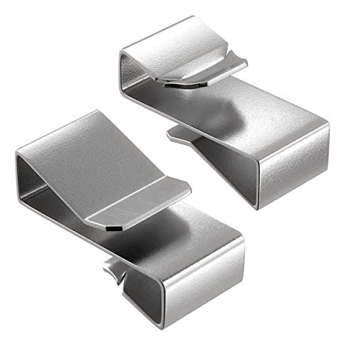 25pc Trailer Frame Wire Clips 18mm Stainless Steel Cable Clamps Universal
