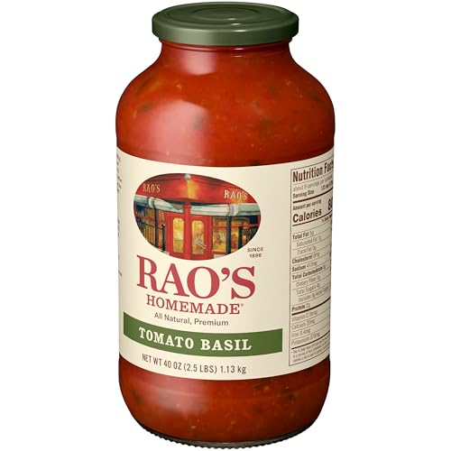 Image of Rao's Homemade Tomato Basil Sauce Made with Italian Tomatoes, 40 oz