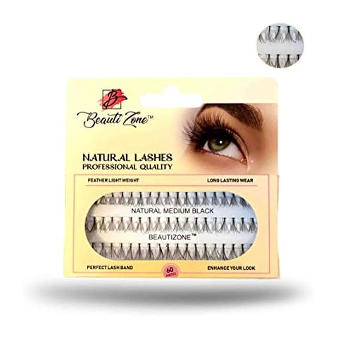 Beautizone Natural Medium Individual Lashes (10MM) Cover
