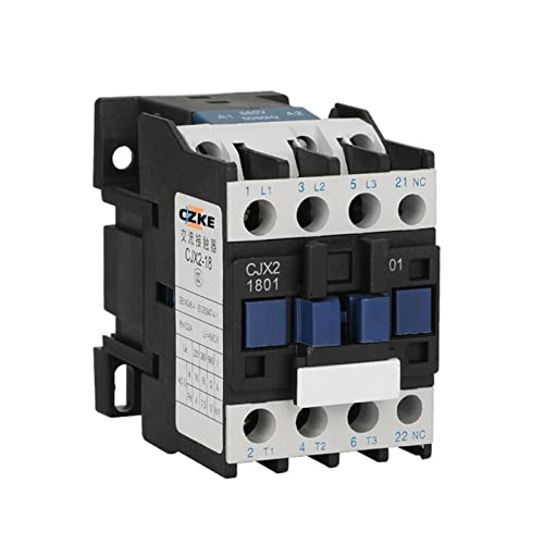 1  CJX2-1801 LC1 AC R^N^ 18A 3  3  NC RCd 380V 220V 110V 36V 24V 50/60Hz DIN [}Eg 3P+1NC Contactor (Color : Ac 36v)