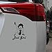 Coche Pegatina 13.8Cmx18.2Cm Betty Boop Bad Girl Art Car Sticker Decoración de todo el cuerpo Calcomanías para la etiqueta engomada de la ventana del ordenador portátil del coche