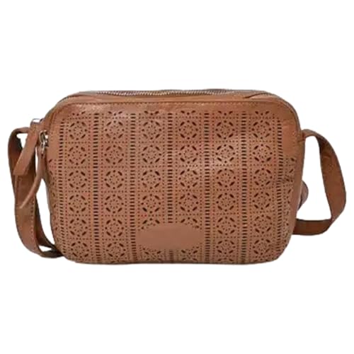 Laura Valle Bandolera Pequeña Mujer Modelo BENEIDA – Bolso Bandolera Mujer De Piel Auténtica Con Diseño Juvenil y Detalles Elegantes Ideal Como Bolso Hombro Para El Día A Día (Cuero)