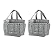 Cesta de ducha de malla para habitación de dormitorio universitario, bolsa de aseo portátil para accesorios de baño, 2 piezas,