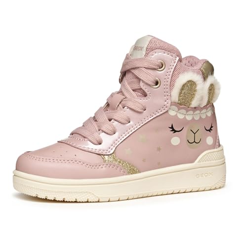 Geox JUNIOR J WASHIBA Girl Sneakers Old Rose/Platinum 29_EU – Ansicht 3